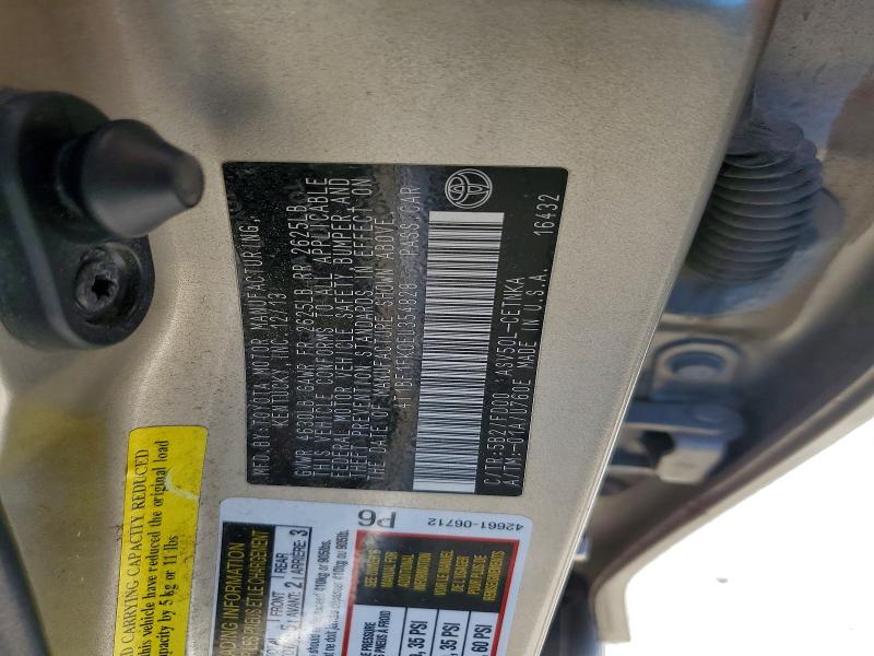 49254476 :رقم المزاد ، 4T1BF1FK0EU354828 vin ، 2014 Toyota Camry مزاد بيع