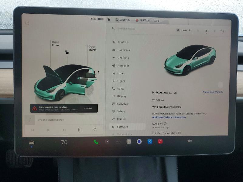 48795606 :رقم المزاد ، 5YJ3E1EA4PF663525 vin ، 2023 Tesla Model 3 مزاد بيع