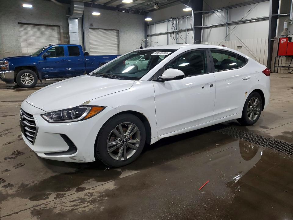 49078146 :رقم المزاد ، 5NPD84LFXJH325437 vin ، 2018 Hyundai Elantra مزاد بيع