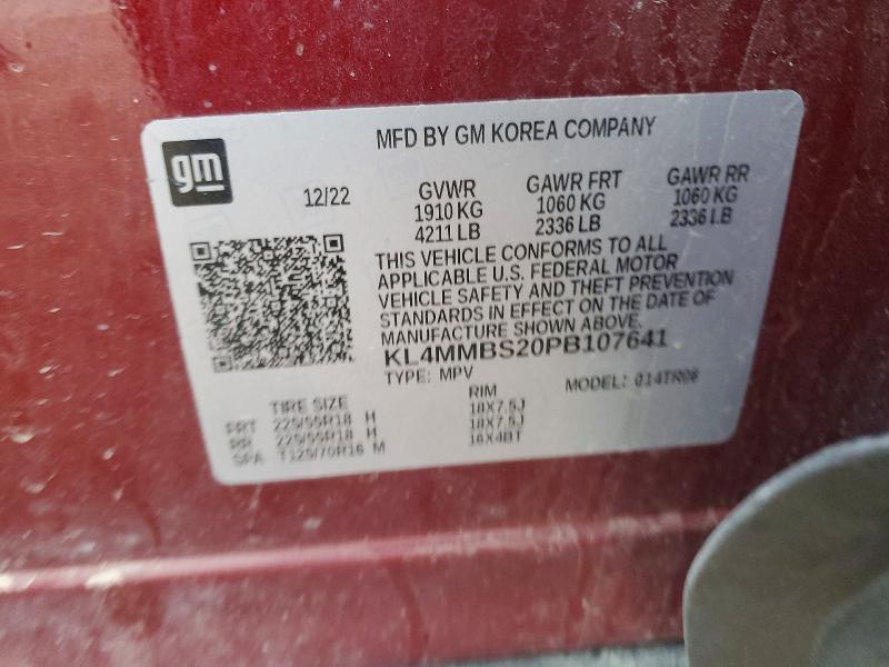 Продажа на аукционе авто 2023 Buick Encore Gx, vin: KL4MMBS20PB107641, номер лота: 49077136