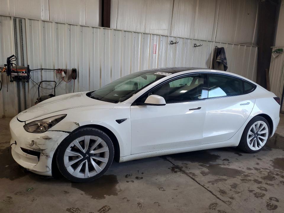 Auction sale of the 2022 Tesla Model 3, vin: 5YJ3E1EB8NF291354, lot number: 49439686