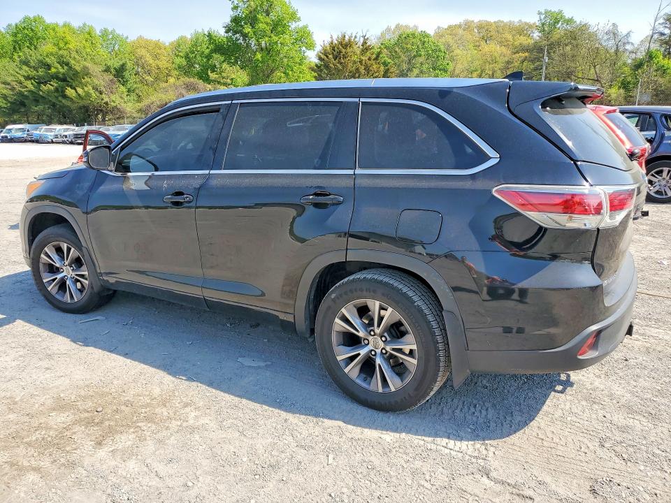 2014 Toyota Highlander მანქანა იყიდება აუქციონზე, vin: 5TDJKRFHXES056399, აუქციონის ნომერი: 51354456