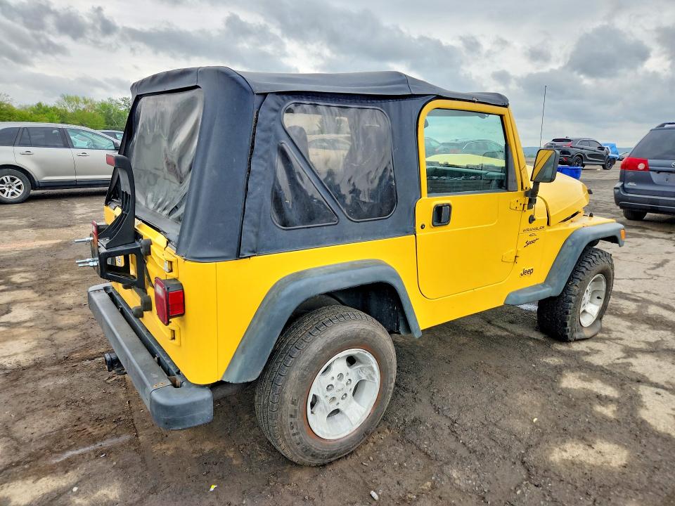 Продажа на аукционе авто 2000 Jeep Wrangler / Tj, vin: 1J4FA49S3YP749004, номер лота: 50728736