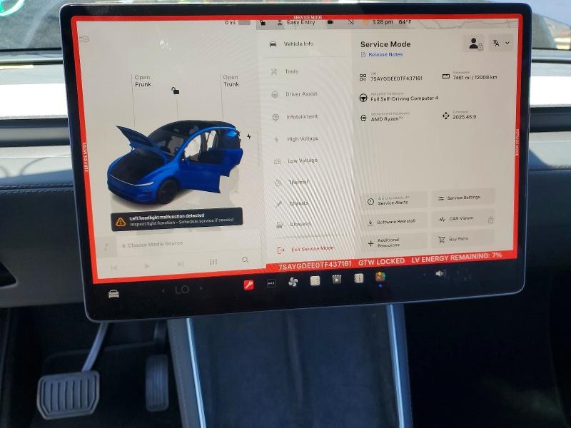 Продаж на аукціоні авто 2026 Tesla Model Y, vin: 7SAYGDEE0TF437161, номер лоту: 48850466