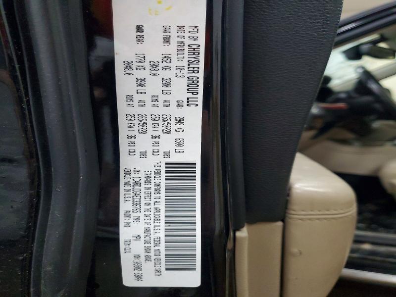Продажа на аукционе авто 2014 Dodge Durango, vin: 1C4RDJDG4EC336765, номер лота: 48085746