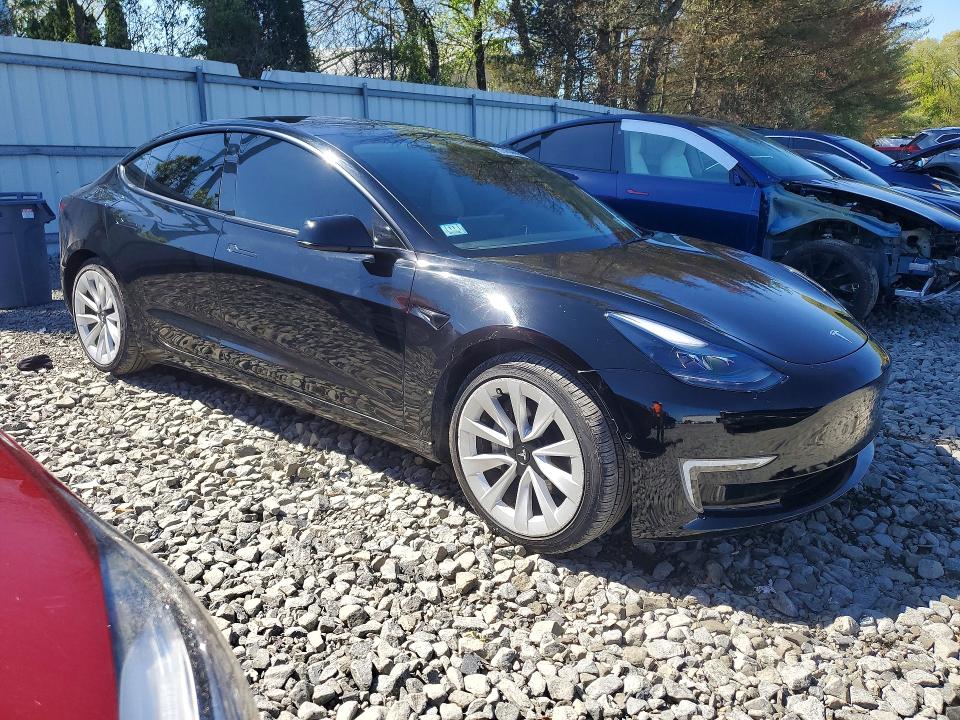 51450686 :رقم المزاد ، 5YJ3E1EA6NF190742 vin ، 2022 Tesla Model 3 مزاد بيع