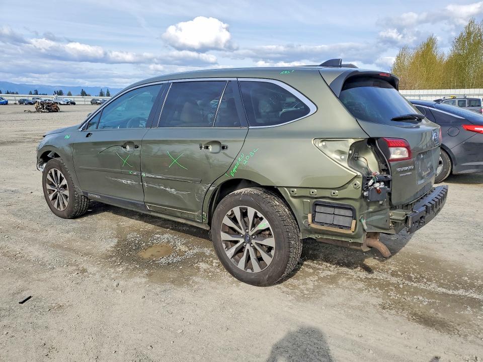 2016 Subaru Outback მანქანა იყიდება აუქციონზე, vin: 4S4BSANC9G3213366, აუქციონის ნომერი: 50371186