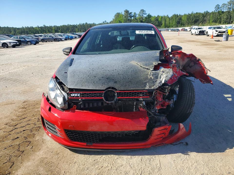 2011 Volkswagen Gti მანქანა იყიდება აუქციონზე, vin: WVWGV7AJ6BW050028, აუქციონის ნომერი: 49533076