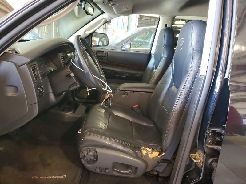 50744136 :رقم المزاد ، 1B4HS58NX2F140497 vin ، 2002 Dodge Durango مزاد بيع