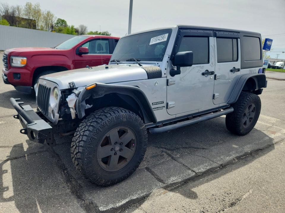 Продажа на аукционе авто 2017 Jeep Wrangler Unlimited, vin: 1C4HJWDG3HL670971, номер лота: 51804296