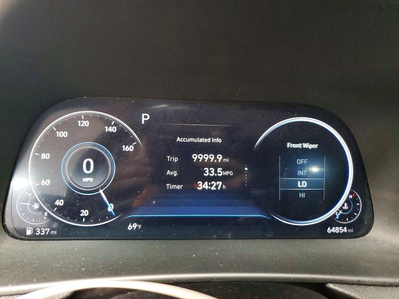 Продаж на аукціоні авто 2021 Hyundai Sonata, vin: 5NPEF4JA0MH090228, номер лоту: 50969996
