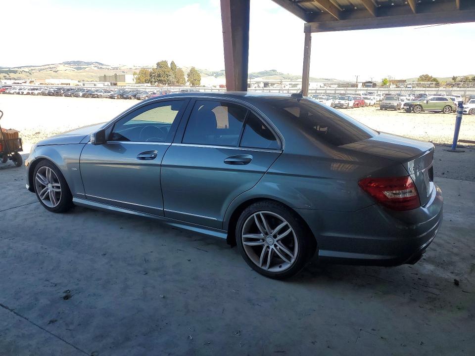 48448776 :رقم المزاد ، WDDGF4HB3CR237002 vin ، 2012 Mercedes-benz C مزاد بيع