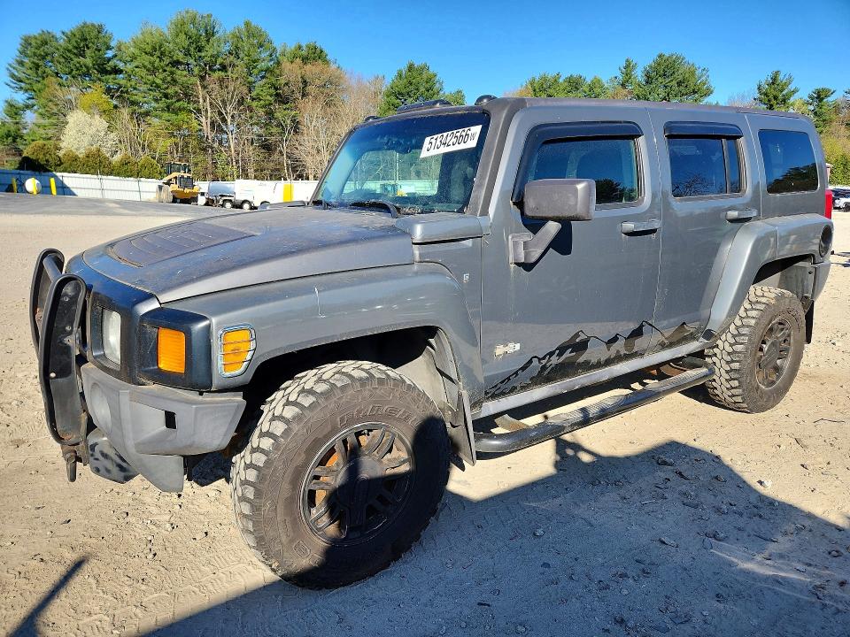 2008 Hummer H3 მანქანა იყიდება აუქციონზე, vin: 5GTEN13E388106162, აუქციონის ნომერი: 51342566