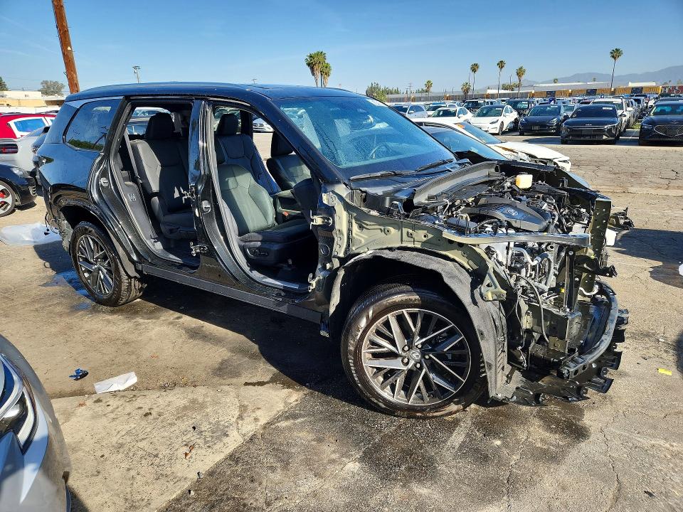 45740306 :رقم المزاد ، 5TDAAAB66SS023193 vin ، 2025 Lexus Tx 350 مزاد بيع