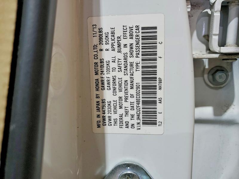Aukcja sprzedaży 2014 Acura Tsx, vin: JH4CU2F48EC002901, numer aukcji: 49856186