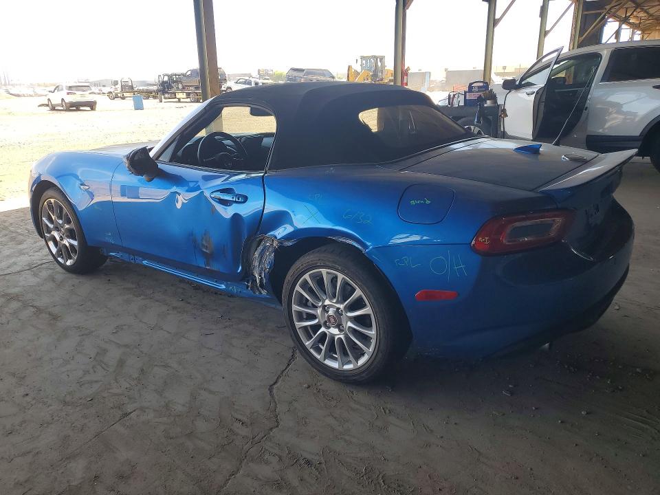 Aukcja sprzedaży 2017 Fiat 124 Spider, vin: JC1NFAEK8H0100473, numer aukcji: 50778376