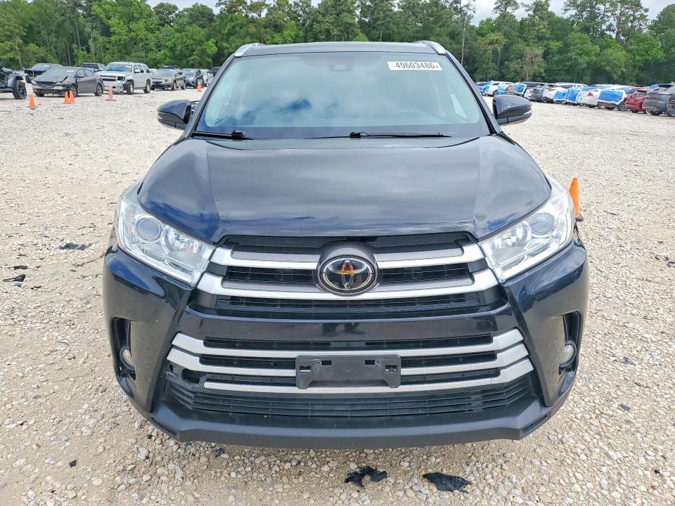 2017 Toyota Highlander მანქანა იყიდება აუქციონზე, vin: 5TDKZRFH5HS520977, აუქციონის ნომერი: 49603486