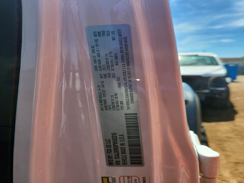 50787596 :رقم المزاد ، 1C4JJXR6XPW583315 vin ، 2023 Jeep Wrangler مزاد بيع