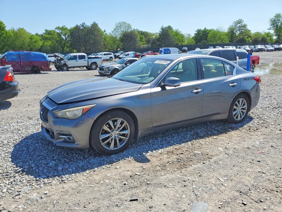 Продажа на аукционе авто 2014 Infiniti Q50, vin: JN1BV7AR3EM684979, номер лота: 50342936