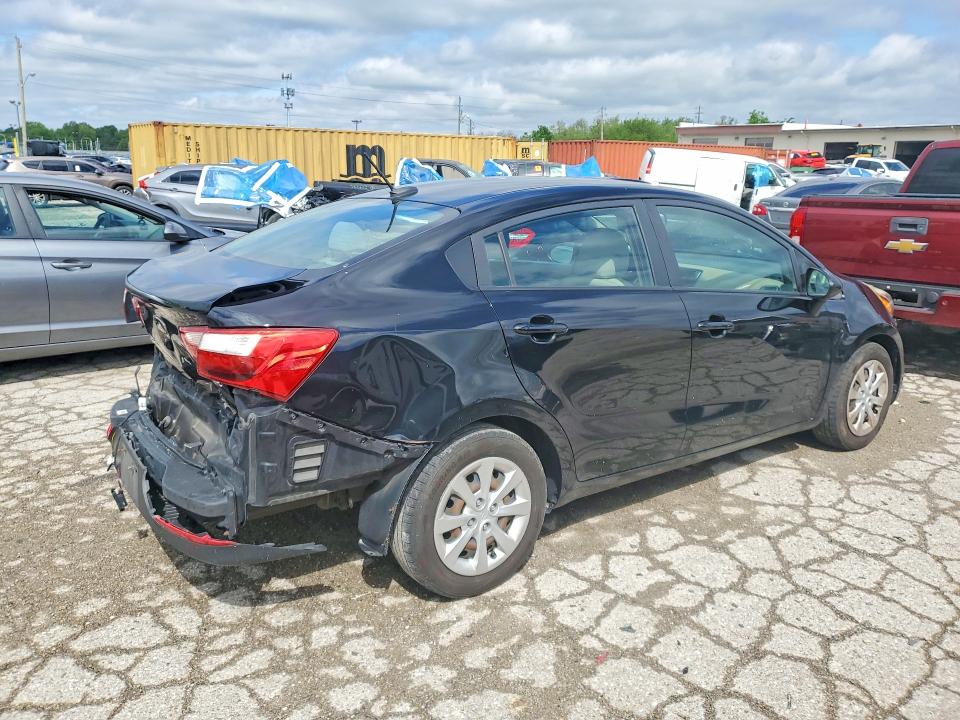 2017 Kia Rio მანქანა იყიდება აუქციონზე, vin: KNADN4A38H6086280, აუქციონის ნომერი: 49141346