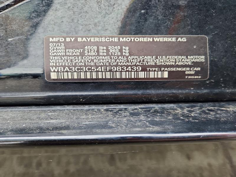 Aukcja sprzedaży 2014 Bmw 320, vin: WBA3C3C54EF983439, numer aukcji: 49434276