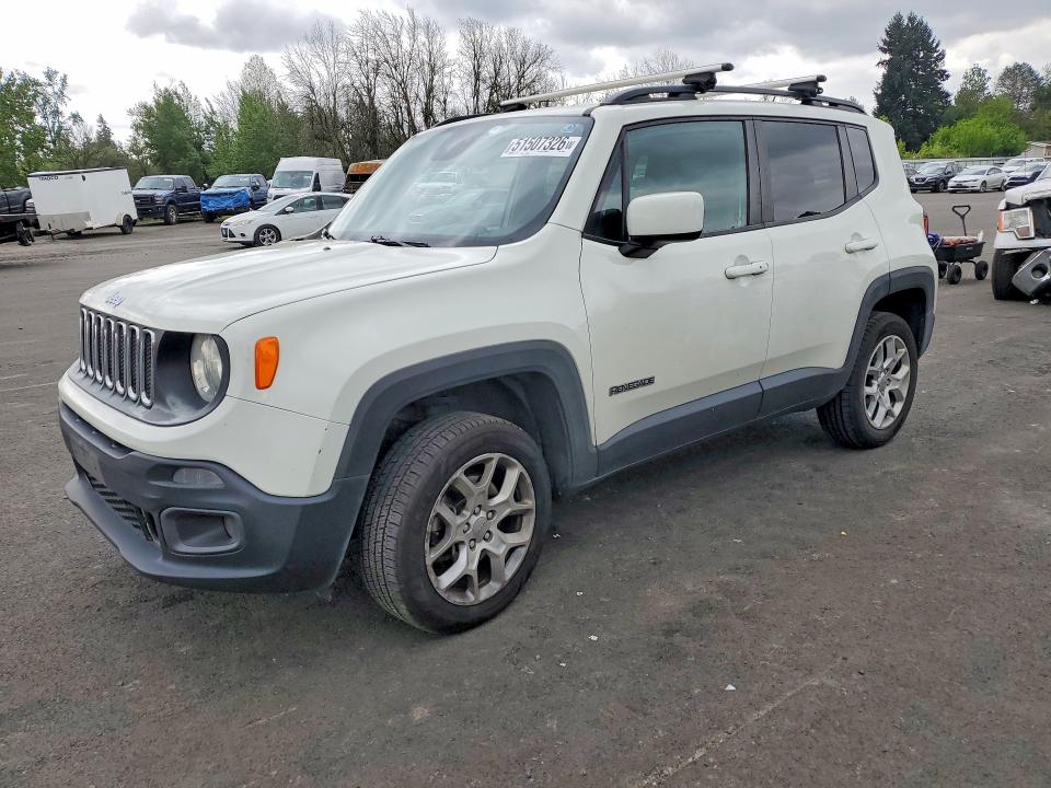 Продажа на аукционе авто 2016 Jeep Renegade, vin: ZACCJBBT6GPD88644, номер лота: 51507326