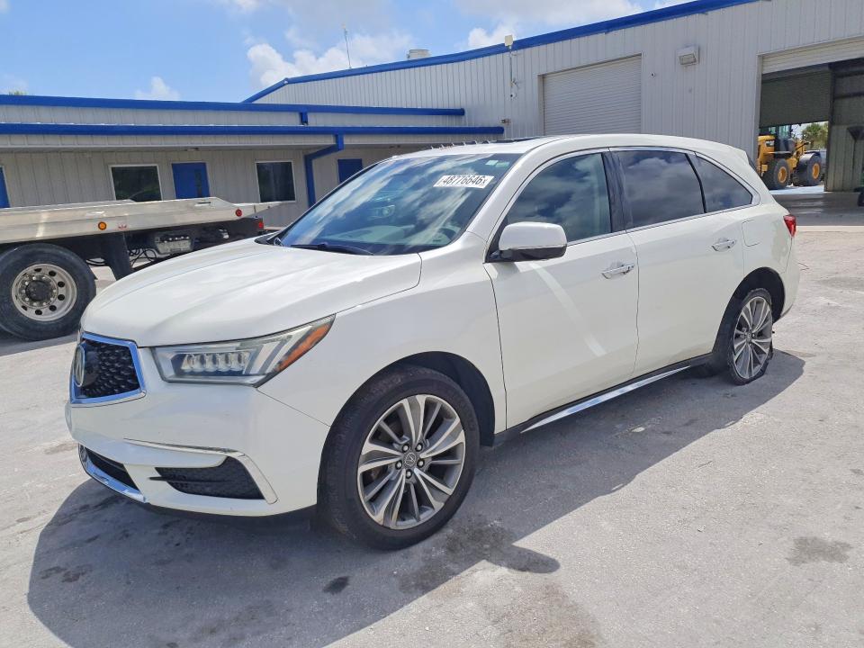 2017 Acura Mdx მანქანა იყიდება აუქციონზე, vin: 5FRYD4H54HB025624, აუქციონის ნომერი: 48776646