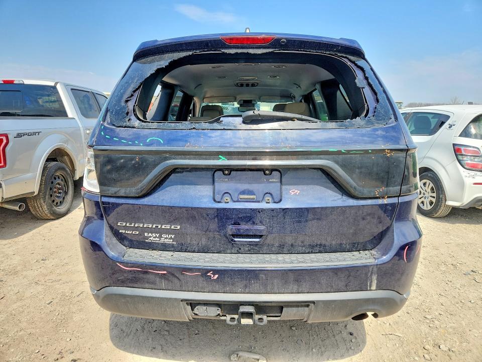 49235646 :رقم المزاد ، 1C4RDJAG9HC762203 vin ، 2017 Dodge Durango مزاد بيع