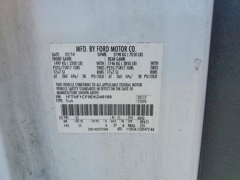 Продажа на аукционе авто 2014 Ford F150, vin: 1FTNF1CF9EKD48188, номер лота: 49945696