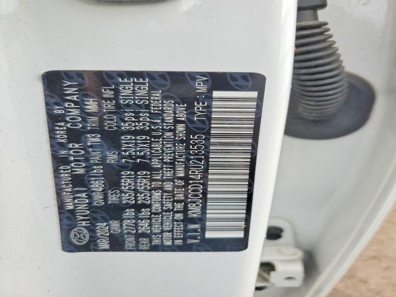 Продаж на аукціоні авто 2024 Hyundai Tucson, vin: KM8JCCD14RU213535, номер лоту: 51105946