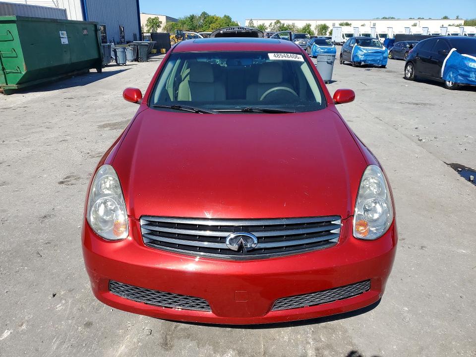 48948406 :رقم المزاد ، JNKCV51E96M503144 vin ، 2006 Infiniti G35 مزاد بيع