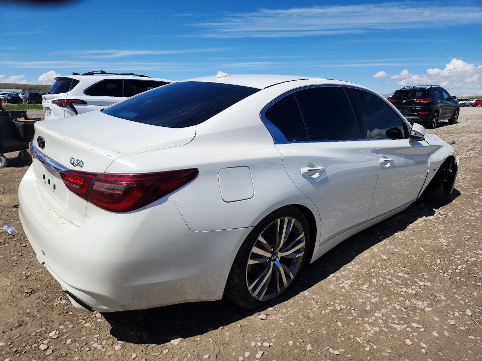 2019 Infiniti Q50 მანქანა იყიდება აუქციონზე, vin: JN1EV7AP3KM510689, აუქციონის ნომერი: 49656486