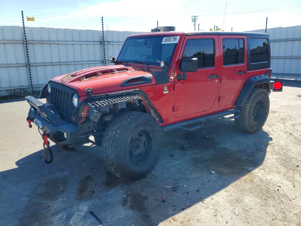 Auction sale of the 2010 Jeep Wrangler Unlimited, vin: 1J4BA3H14AL176516, lot number: 50085796
