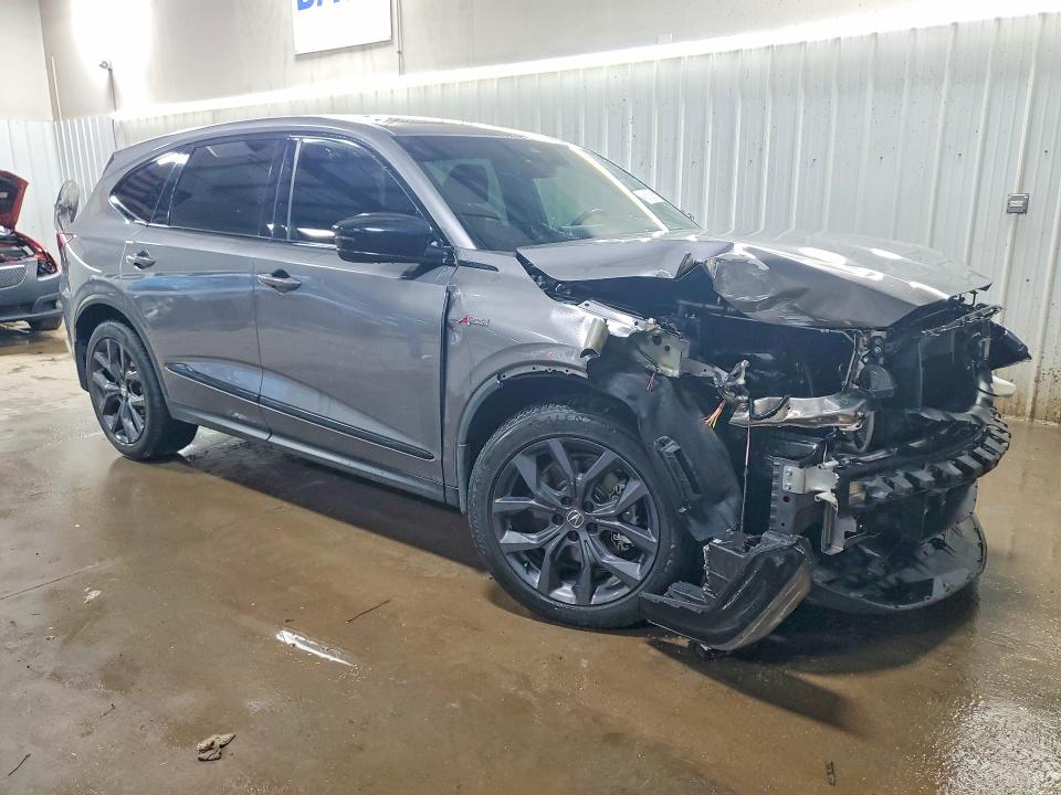 48692596 :رقم المزاد ، 5J8YE1H00NL041749 vin ، 2022 Acura Mdx مزاد بيع