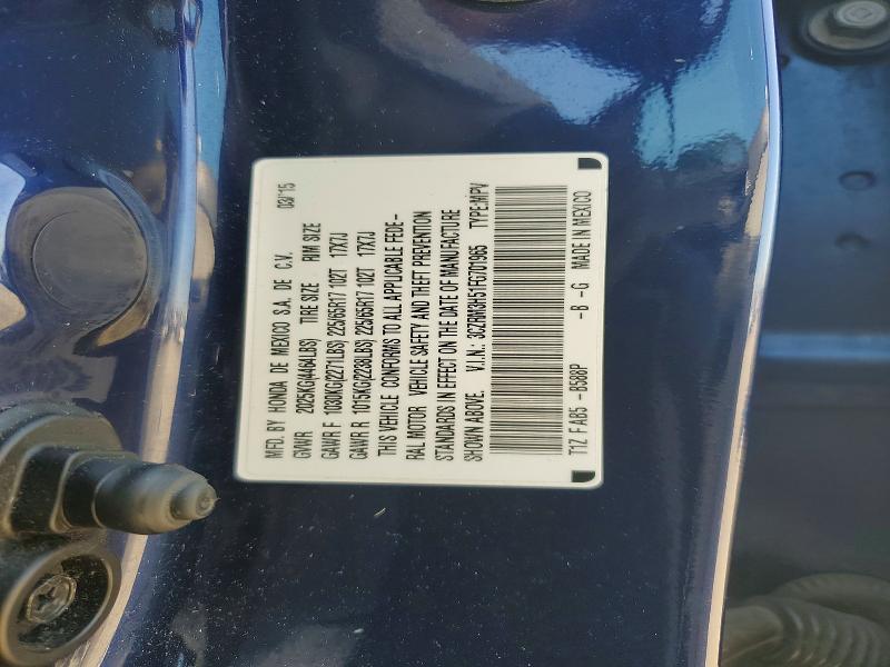 2015 Honda Cr-v მანქანა იყიდება აუქციონზე, vin: 3CZRM3H51FG701965, აუქციონის ნომერი: 50644146