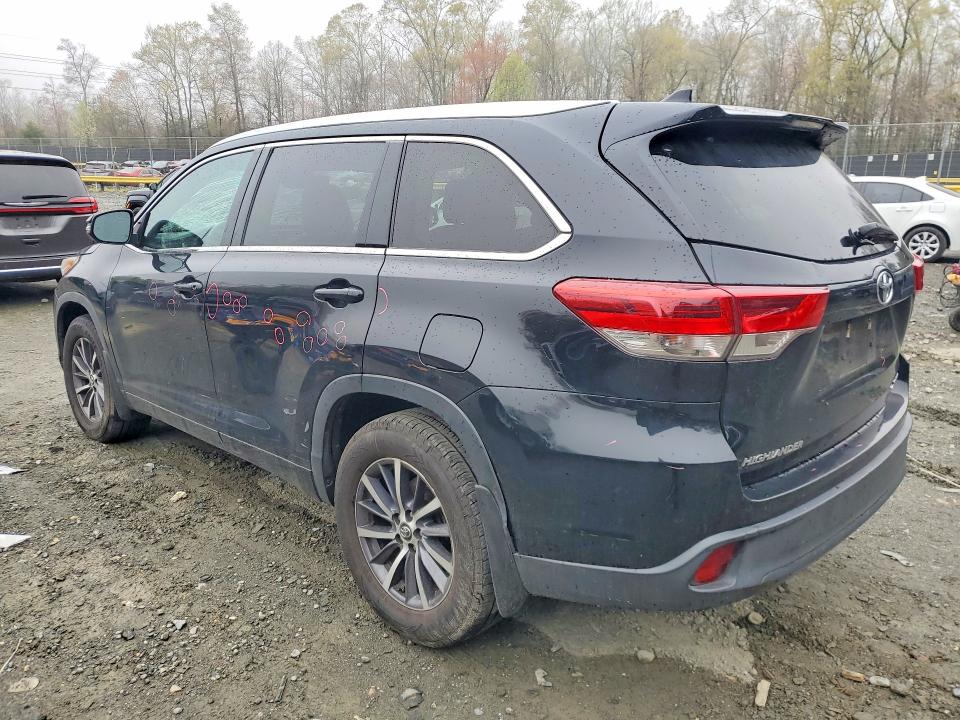 Aukcja sprzedaży 2017 Toyota Highlander, vin: 5TDJZRFH1HS509924, numer aukcji: 48057366