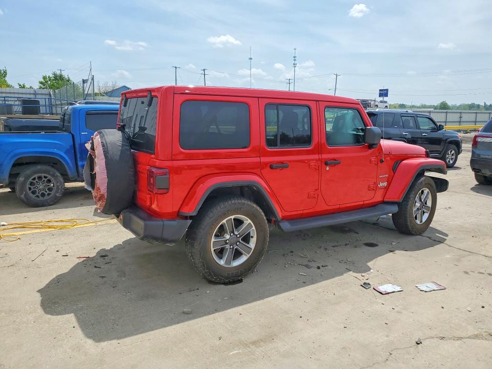 2020 Jeep Wrangler Unlimited მანქანა იყიდება აუქციონზე, vin: 1C4HJXEGXLW264942, აუქციონის ნომერი: 50923036