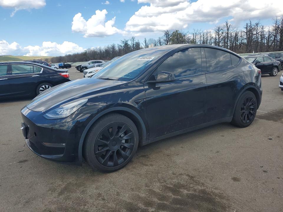 48905486 :رقم المزاد ، 5YJYGDEE1MF191476 vin ، 2021 Tesla Model Y مزاد بيع