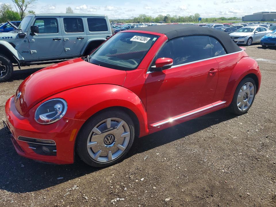 Aukcja sprzedaży 2018 Volkswagen Beetle, vin: 3VW5DAAT5JM505598, numer aukcji: 51474286
