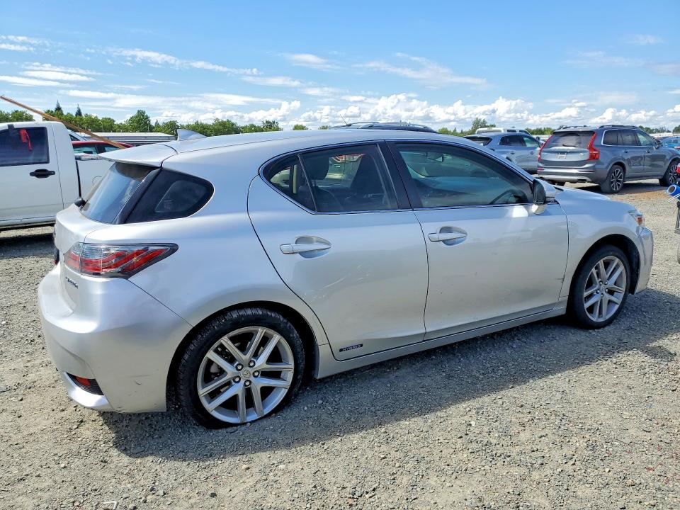 49486796 :رقم المزاد ، JTHKD5BH2F2213556 vin ، 2015 Lexus Ct مزاد بيع