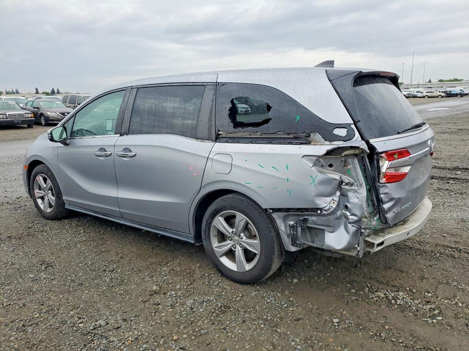 48123576 :رقم المزاد ، 5FNRL6H78KB003557 vin ، 2019 Honda Odyssey مزاد بيع