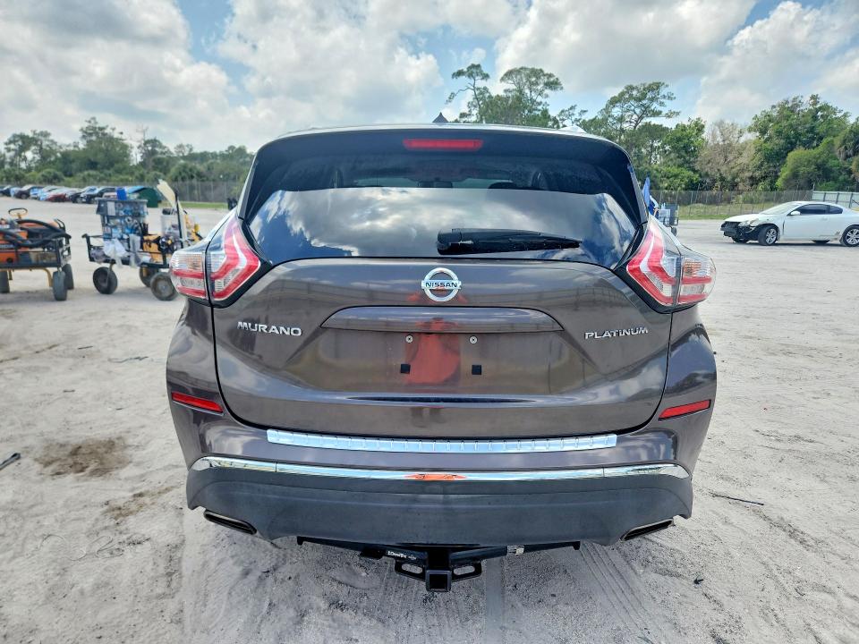 50724896 :رقم المزاد ، 5N1AZ2MG2FN203315 vin ، 2015 Nissan Murano مزاد بيع