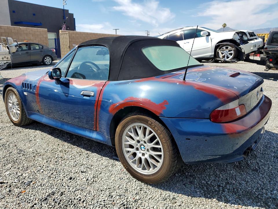 2002 Bmw Z3 მანქანა იყიდება აუქციონზე, vin: 4USCN33492LK51254, აუქციონის ნომერი: 50027286