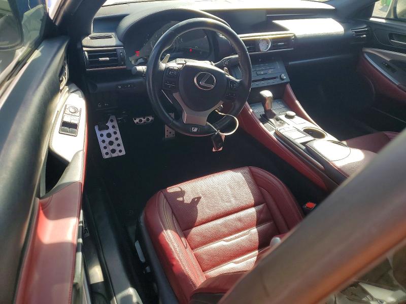 50301676 :رقم المزاد ، JTHHE5BC0F5007579 vin ، 2015 Lexus Rc مزاد بيع