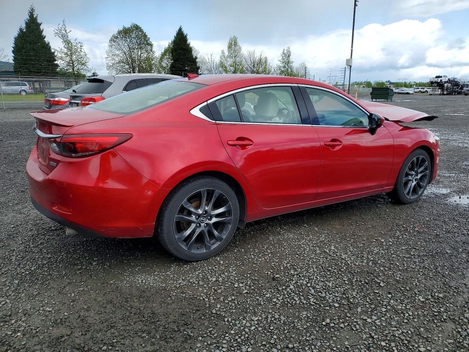 2016 Mazda 6 მანქანა იყიდება აუქციონზე, vin: JM1GJ1W54G1400488, აუქციონის ნომერი: 49513786