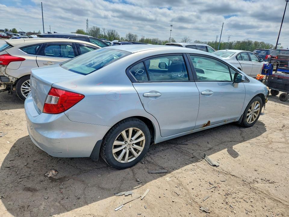 2012 Honda Civic მანქანა იყიდება აუქციონზე, vin: 19XFB2F8XCE013928, აუქციონის ნომერი: 51755206