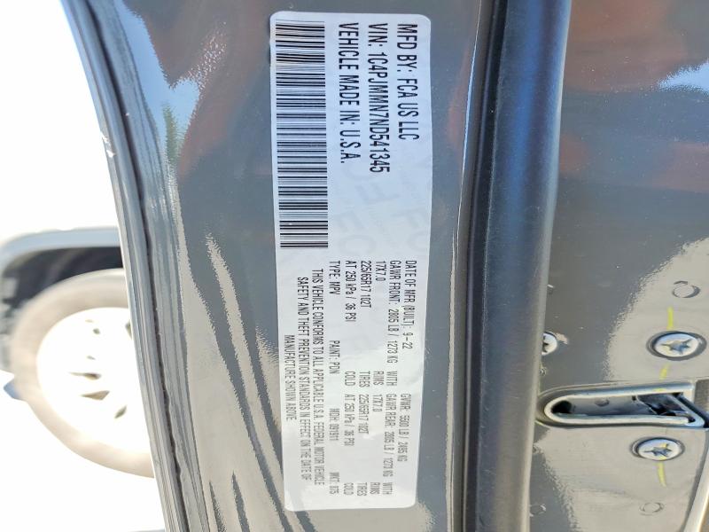 51261736 :رقم المزاد ، 1C4PJMMN7ND541345 vin ، 2022 Jeep Cherokee مزاد بيع