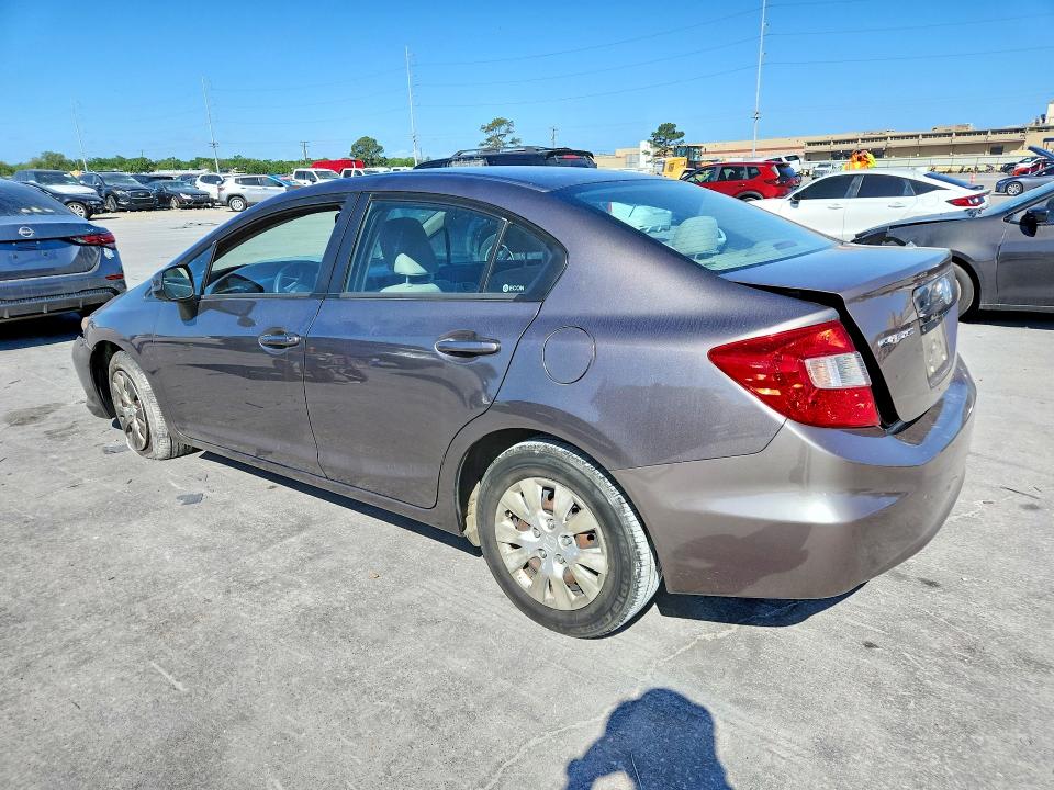 Aukcja sprzedaży 2012 Honda Civic Lx, vin: 19XFB2F58CE105321, numer aukcji: 49887236