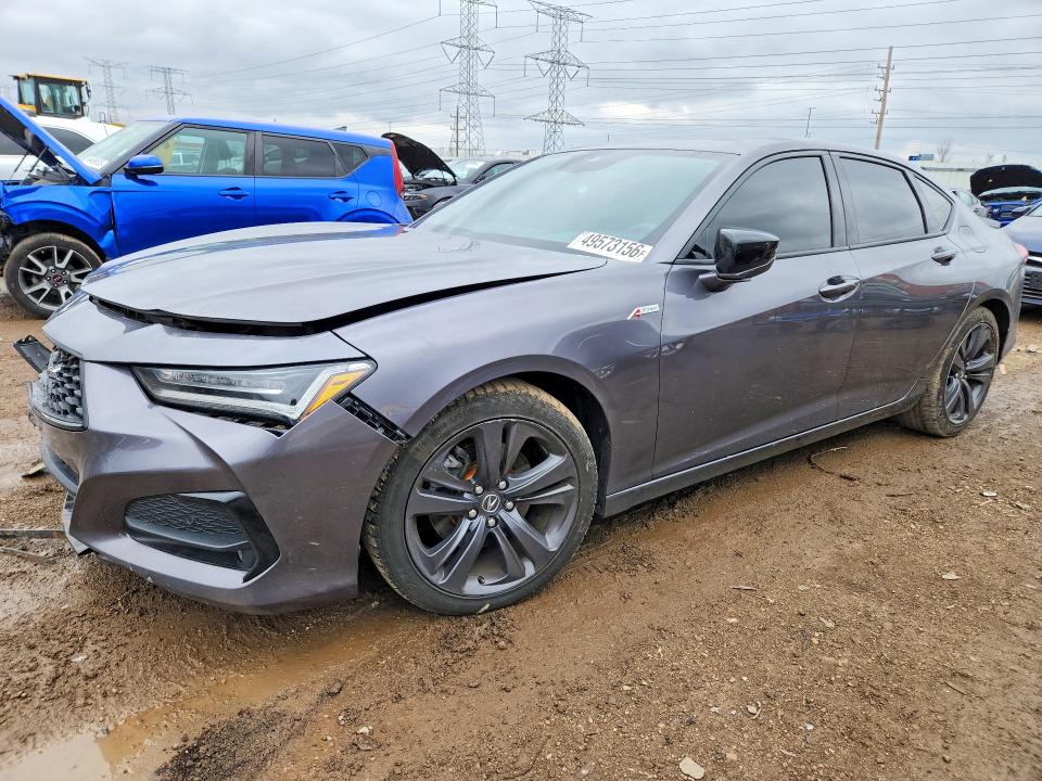 49573156 :رقم المزاد ، 19UUB5F50MA015689 vin ، 2021 Acura Tlx مزاد بيع