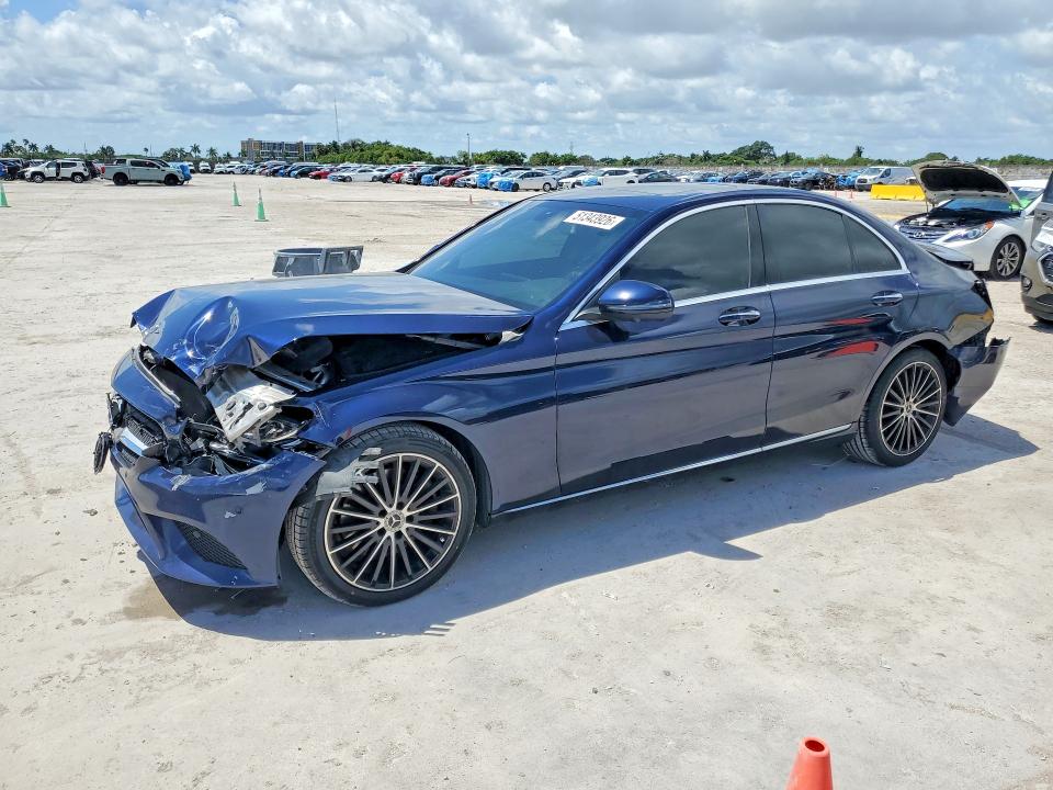 51343926 :رقم المزاد ، WDDWF8DB3LR531122 vin ، 2020 Mercedes-benz C مزاد بيع